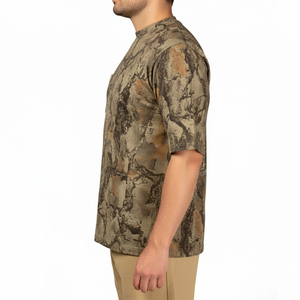 Chemise de camouflage pour homme, respirante, imperméable, légère, pour la chasse et l'entraînement en plein air, toutes tailles disponibles, manches courtes, faible MOQ - Product Image 5