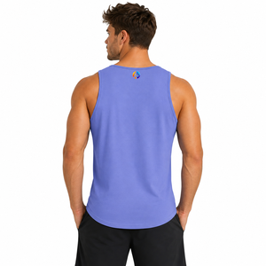 Le style classique offre un confort doux et des coutures soignées au débardeur pour homme, léger et pratique pour l'entraînement en salle de sport et les sorties à la plage. - Product Image 3