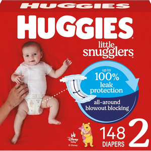 ผ้าอ้อมฮักกี้ส์ ไซส์ 2, ผ้าอ้อมเด็กแบบกางเกง Little Snugglers ไซส์ 2 (12-18 ปอนด์), 148 ชิ้น - Product Image 5