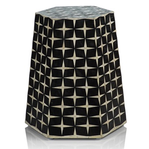 Taburete de mesa auxiliar para sala de estar con incrustaciones de hueso de madera maciza a precio mayorista para cocina y Uso Doméstico directo desde la India - Product Image 4