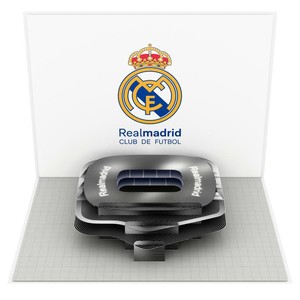 3D Pop-Up Stadium Greeting Card Digital Printing Matte Varnishing <b>Gift</b> - Product Image 1
