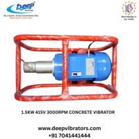 Hochleistungs-Motorvibrator, externer Vibrationsmotor, 190 Hz, 0,5 mm Amplitude, 220 V, hergestellt in Indien, DEEP ELECTRICALS