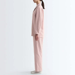 ชุดนอนผ้าฝ้ายแสนสบายสำหรับผู้ชายและผู้หญิง ชุดนอนขายส่ง - Product Image 4