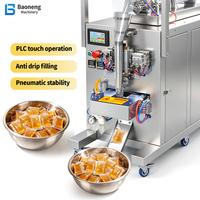 Machine de remplissage automatique de liquides et de pâtes pour l'emballage de sachets de ketchup, de shampoing et de crème