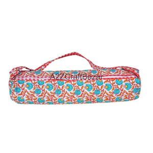 Yoga Bags 100% Cotton Quilted Multifunctional Gym Bag Zipper Travel <b>Luggage</b> Outdoor Sport Casual Eco-Friendly Reusable - Product Image 5