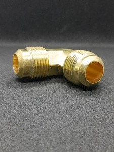 Raccord de tuyauterie hexagonal en laiton forgé, coude à soudure à embase de 90 degrés à rayon court, raccord femelle égal haute pression 2,2 po - Product Image 4