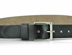 Cinturón de Cuero Genuino para Hombre, Estilo Vintage, Cuero de Grano Completo Original, Casual, de Alta Calidad, con Hebilla de Pin - Product Image 2