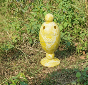 Handcrafted Resin Mubkhar <b>Bakhoor</b> <b>Burner</b> – Modern Decorative Shape - Product Image 2