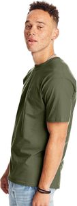 Camiseta Clásica de Algodón Cómoda para Hombre, Tejido de Punto Suave, Manga Corta, Informal, Ecológica, de Secado Rápido y Transpirable para Verano - Product Image 3