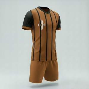 Nuevo Uniforme de Fútbol Transpirable de Manga Corta con Logotipo Personalizado, Servicio OEM de Verano para Hombre, Calidad Premium Personalizada por RIVIAN ATLANTIC - Product Image 3