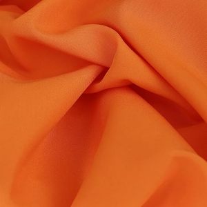 Túnica de Graduación Naranja para Mujer, Túnica Académica de Poliéster Mate para Ceremonia Escolar, Talla Adulto - Product Image 3