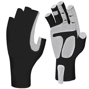 Guantes de Pesca Profesionales de Color Sólido, Material PU Antideslizante, Compatibles con Pantalla Táctil, Unisex, de la Mejor Calidad - Product Image 1