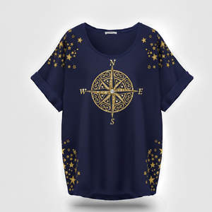 Camiseta Unisex Personalizada de Cuello Redondo, Manga Corta, de Alta Definición, en Tela Suave y Transpirable, Mezcla de Algodón, a la Moda - Product Image 6