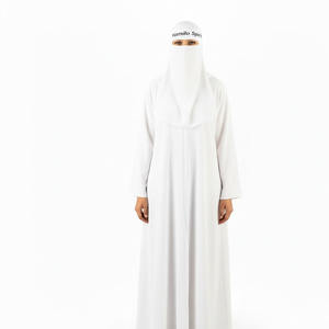 Nouveau Niqab Hijab en Chiffon Imprimé 10 Couleurs, Jilbab Instantané, Masque de Prière Carré Tendance pour Musulmanes, Style Estival - Product Image 3