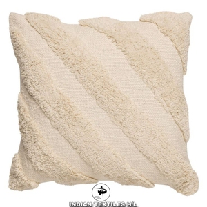 Abstract Tufted <b>Throw</b> Boho <b>White</b> Color Pillowcase Home Decorative 45*45cm Square Cushion Cove Eco-Friendly Custom OEM Wholesale - Product Image 1