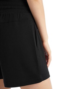 Custom Women's Fleece Shorts Drawstring <b>Waist</b> Closure Regular Fit Eco-Friendly Quick Dry 100% Cotton Custom Logo <b>Waist</b> - Product Image 4