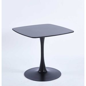 Table à manger spéciale en MDF noir, bureau de direction pour cuisine, élégant et stylé - Product Image 1