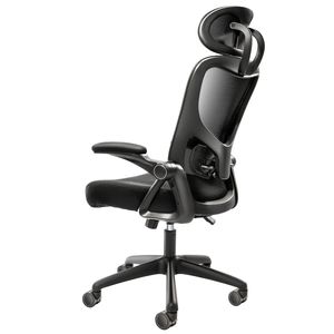 Sedia da Ufficio Ergonomica con Schienale Alto, Poggiatesta Regolabile e Supporto Lombare, Certificata BIFMA V1 - Product Image 1