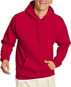 Sudadera con Capucha Negra para Hombre, Estilo Holgado, Forro Polar, Manga Larga, Bolsillo Canguro, Ropa Casual de Invierno - Product Image 4