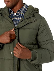 Veste matelassée d'hiver pour homme, col montant, imperméable, écologique, respirante, rembourrage 100% polyester, pour l'extérieur, vente en gros sur mesure - Product Image 5
