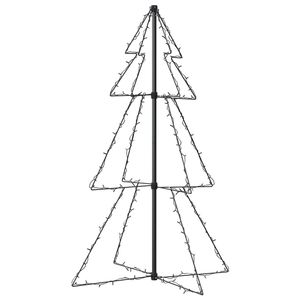 Albero di Natale a Cono con 160 LED per Interni ed Esterni, 3x4 Piedi - Product Image 5