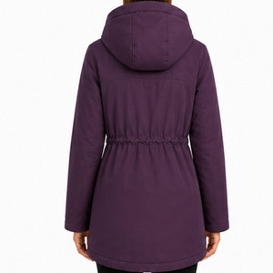 Women's Stylish <b>Winter</b> Parka <b>Coat</b> with Hood, <b>Thick</b> Quilted Insulation, Waterproof Exterior and Comfortable Everyday wear - Product Image 2