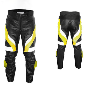 Leather Pants for <b>Men</b> Low Price Best-selling Direct Factory Stock Leather Pants for <b>Men</b> Custom Logo Leather Pants - Product Image 6