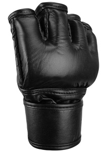 Gants d'entraînement de boxe professionnelle MMA, design personnalisé, cuir PU, sangle de poignet réglable, antidérapants - Product Image 3