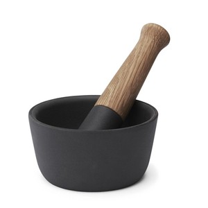 Mortero y Mortero de Acero Inoxidable de Calidad Elegante, Metal Pulido Brillante, para Utensilios de Cocina Más Vendidos - Product Image 2