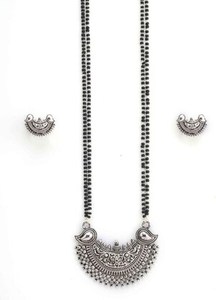 Super Elegant Ethnic Traditional Alloy Gold Plated Custom Black <b>Bead</b> Mangalsutra for Women Wedding Party Gift Daily Wear - Product Image 5