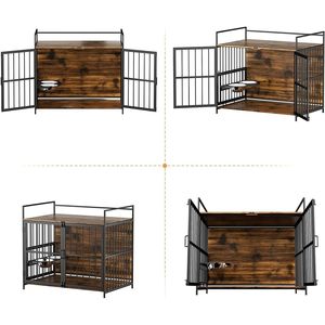 Gabbia per Cani Super Resistente da Interno, 41 Pollici, per Cani di Taglia Grande, Mobili e Casette per Animali Domestici - Product Image 5