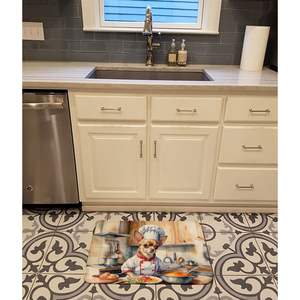 Alfombrilla de cocina de espuma viscoelástica Chihuahua the Chef, cojín antifatiga lavable a máquina, alfombrilla de baño cómoda o alfombra de cocina - Product Image 2