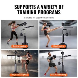Supporto per Sacco da Boxe Regolabile in Altezza, Autoportante, per Allenamento di Velocità e Riflessi, per Adolescenti e Adulti - Product Image 6