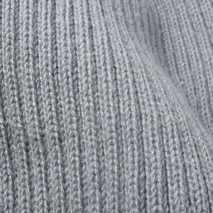 Bonnet en laine tricoté chaud doublé polaire épais pour l'automne et l'hiver, couleurs assorties, protection auditive, idéal pour l'extérieur - Product Image 2