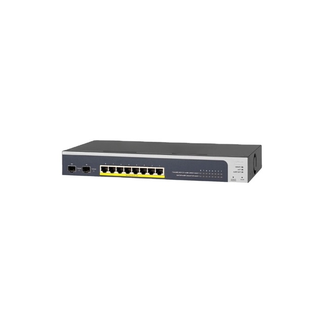 GS510TPP-100NAS 8-Port Gigabit PoE+ Smart Switch with 2 Dedicated SFP Ports (190W) High-Power Ethernet for ICs