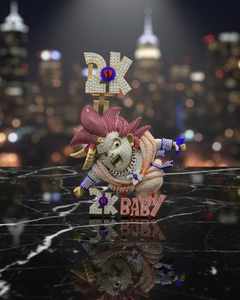 จี้เพชรหลากสีรูปการ์ตูนโมอิสซาไนต์สุดพิเศษ พร้อมเงินแท้ 925 ของขวัญสำหรับงานปาร์ตี้ฮิปฮอป เหมาะสำหรับจี้และเครื่องประดับชั้นดี - Product Image 1