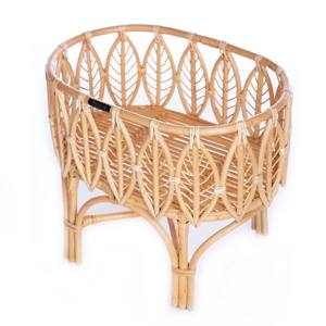 Cuna de mimbre para muñecas, suministro al por mayor, cuna de caña natural para muñecas, cuna en miniatura. - Product Image 3