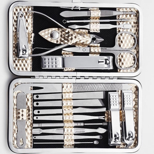Professional Stainless Steel Manicure and Pedicure Set Hot Sale Clean Layout No Model <b>Nail</b> Grooming Kit for Business - Product Image 2