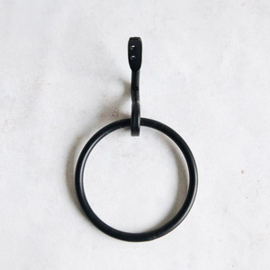 Anillo para toallas de metal con acabado en bronce, portátil, para montar en la pared, perfecto para el hogar, hoteles, baños y accesorios de aseo. - Product Image 6