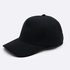 Wholesale Custom <b>Black</b> Baseball <b>Cap</b> Embroidered Logo Cotton Sporty Breathable Waterproof Sports Hat <b>Men</b> Women Adjustable - Product Image 1