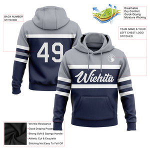 Proveedor de Fabricación de Sudaderas Personalizadas con Estampado Completo en Poliéster para Universidad - Product Image 2