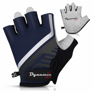Gants de cyclisme de nouvelle conception, avec rembourrage en gel à mémoire de forme absorbant les chocs, gants de vélo de route respirants sans doigts, logo personnalisé - Product Image 3