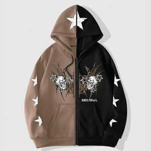 เสื้อฮู้ดดี้โอเวอร์ไซส์ผ้าฟลีซหนานุ่ม 420GSM ผ้าฝ้าย 100% สำหรับฤดูใบไม้ร่วง แบบยูนิเซ็กซ์ ปักลายพิมพ์นูน สไตล์ฮิปฮอป ขายส่ง - Product Image 3