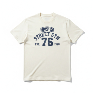 เสื้อยืดออกกำลังกายสำหรับนักกีฬายกน้ำหนัก ทรงบ็อกซี่ สตรีทแวร์ สปอร์ตแวร์ ระบายอากาศได้ดี ราคาโรงงาน รับผลิตเสื้อผ้า OEM - Product Image 2