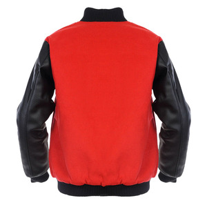 High Quality Wool Varsity Jackets <b>Men</b> Thick Winter Coat Stand Cartoon Customizable Style Manufacturer's Wholesale Price Private - Product Image 3