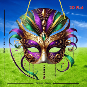 CIFbuy Ciondolo Rotondo in Acrilico Colorato per Decorazione Casa e Giardino, Regalo Festivo, TikTok, per Servizio Ritiro Temu, Maschere per Feste, Prodotto - Product Image 2