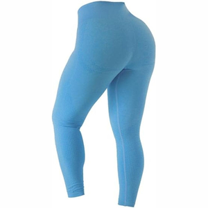 Ensemble de sport sans couture extensible dans les quatre sens : soutien-gorge de sport et leggings – Fournisseur en gros de vêtements de sport et d'activewear - Product Image 3