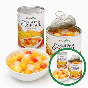 Top Notch Quality Vietnam Manufacturer Supply Competitive Price Best Selling Canned Fruit Cocktail In Bulk - Product Image 1