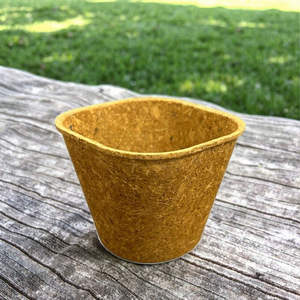 Gobelets jetables biodégradables de 120 ml en fibres naturelles pour boissons chaudes et froides, sans plastique, vaisselle compostable - Product Image 3