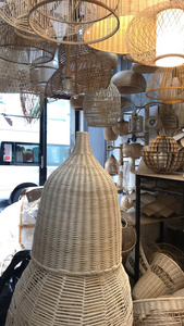 Large Rattan Pendant Lamp Coastal Beach House Ceiling Light Handmade Resort Hotel Restaurant Decoration - Product Image 4
